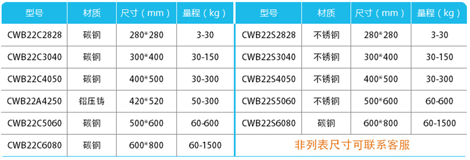 簡易計數(shù)高精度臺秤-CWB22產(chǎn)品參數(shù)